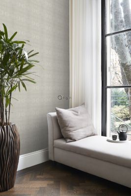 Origin Wallcoverings papier peint peau d'animal taupe 53 cm x 10.05 m