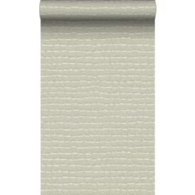 Origin Wallcoverings papier peint peau de crocodile blanc - 0,53 x 10,05 m - 347777