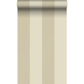 Origin Wallcoverings papier peint à rayures beige chaud - 53 cm x 10,05 m - 347020