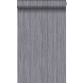 Origin Wallcoverings papier peint rayures fines gris - 53 cm x 10,05 m - 346621