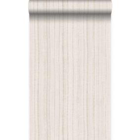 Origin Wallcoverings papier peint à rayures fines irrégulières beige - 53 cm x 10,05 m - 345949