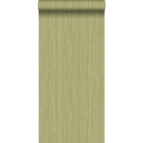 Origin Wallcoverings papier peint rayures fines vert - 53 cm x 10,05 m - 346618