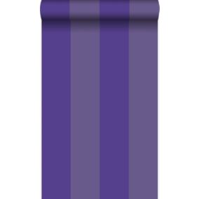 Origin Wallcoverings papier peint à rayures violet - 53 cm x 10,05 m - 345906