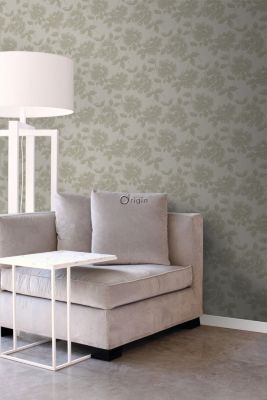 Origin Wallcoverings papier peint roses marron clair - 53 cm x 10,05 m - 347027