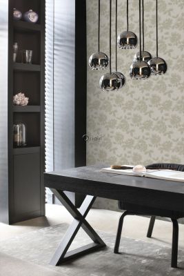 Origin Wallcoverings papier peint roses marron clair - 53 cm x 10,05 m - 347027