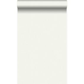 Origin Wallcoverings papier peint structure fine blanc cassé - 53 cm x 10,05 m - 346509