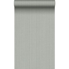 Origin Wallcoverings papier peint structure tissée gris - 0,53 x 10,05 m - 347629