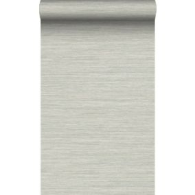 Origin Wallcoverings papier peint structure tissée gris - 0,53 x 10,05 m - 347652