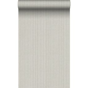 Origin Wallcoverings papier peint structure tissée gris clair - 0,53 x 10,05 m - 347630