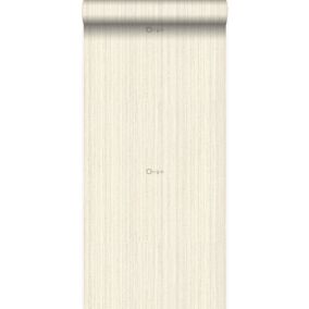 Origin Wallcoverings papier peint texture blanc cassé - 70 cm x 10,05 m - 306733