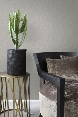 Origin Wallcoverings papier peint tissage à chevrons taupe clair - 0,53 x 10,05 m - 347666