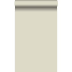 Origin Wallcoverings papier peint uni beige clair - 53 cm x 10,05 m - 326103