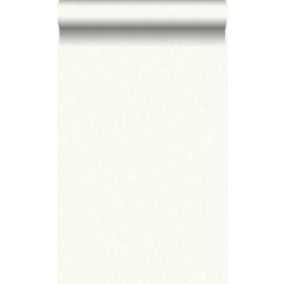 Origin Wallcoverings papier peint uni blanc cassé - 53 cm x 10,05 m - 345940