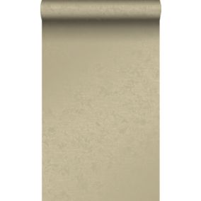 Origin Wallcoverings papier peint uni bronze brillant - 53 cm x 10,05 m - 345943