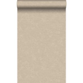 Origin Wallcoverings papier peint uni bronze brillant - 53 cm x 10,05 m - 346206