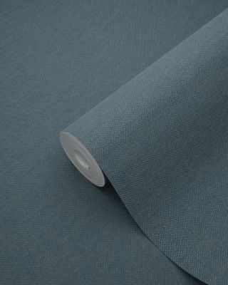 Origin Wallcoverings papier peint uni turquoise - 53 cm x 10,05 m - 346904