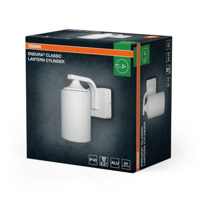 OSRAM Applique OSRAM, ENDURA Classic, blanche, E27, IP43