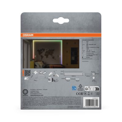 OSRAM Bande LED FLEX AUDIO 5M VR RC, blanche, 21 W, 320 lm