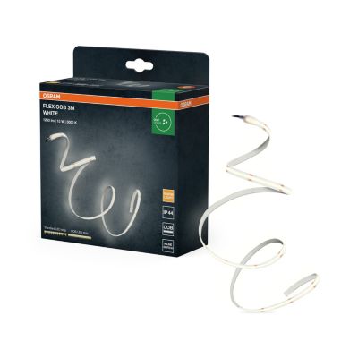 OSRAM Bande LED FLEX COB EXTÉRIEUR 3M, blanche, 13 W, 1900 lm