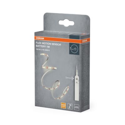 OSRAM FLEX Ruban LED capteur de mouvement et piles 1m
