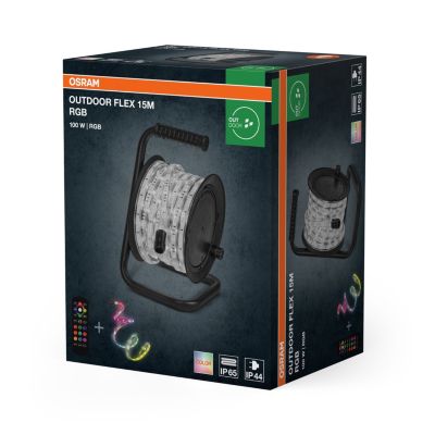 OSRAM Outdoor Flex RGB Bande LED 15M IP65 extérieur