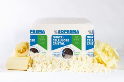 Ouate de cellulose Soprema Thermacell Cristal 14kg