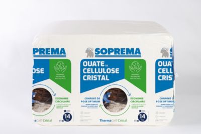 Ouate de cellulose Soprema Thermacell Cristal 14kg