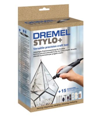 Outil de précision Stylo+ Dremel 2050 pour créatifs Arts&Crafts, 15 accessoires