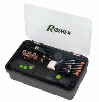 Outil multi-usages à batterie accessoires en mallette 42 pièces