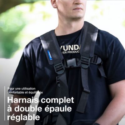 Outil multifonction 5 en 1 Hyundai coupe-bordures débroussailleuse taille-haies Jardin HYMT5600X