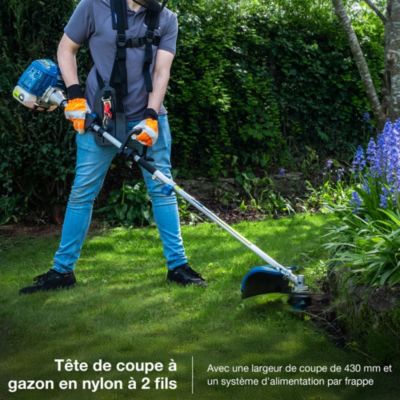 Outil multifonction 5 en 1 Hyundai coupe-bordures débroussailleuse taille-haies Jardin HYMT5600X