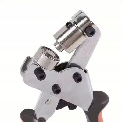 Outil à Oeillets Manuel Magnétique GripFix ProMag 500 - 500 Oeillets Métal 10 MM, pour Bâches, Tissus, PVC, Publicité