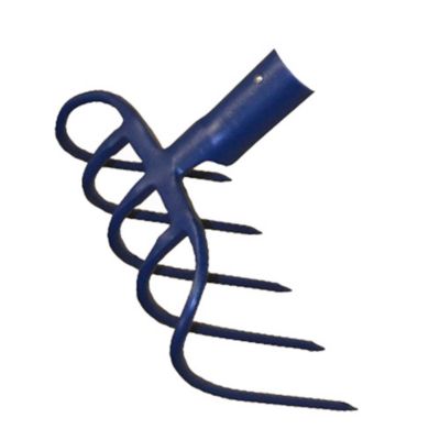 Outils Perrin Croc à fumier douille inversée 5 dents