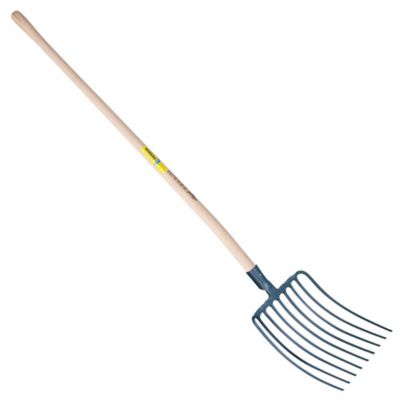 Outils Perrin Fourche a cailloux douille 9 dents emmanché