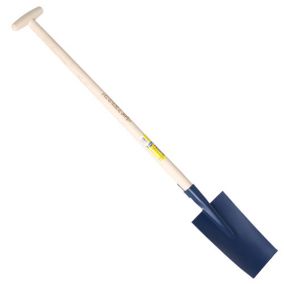 Outils Perrin Louchet Senlis peint 30 cm - manche béquille tournée 100 cm