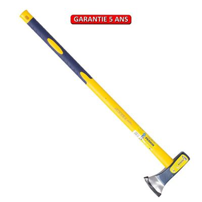 Outils Perrin Merlin 3,5 kg manche composite incassable pour fendre les bûches pour le bois de chauffage
