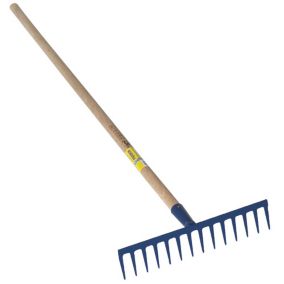 Outils Perrin Râteau 12 dents droites emmanché 1,65m