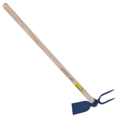 Outils Perrin Serfouette 26 panne et fourche forgée emmanché