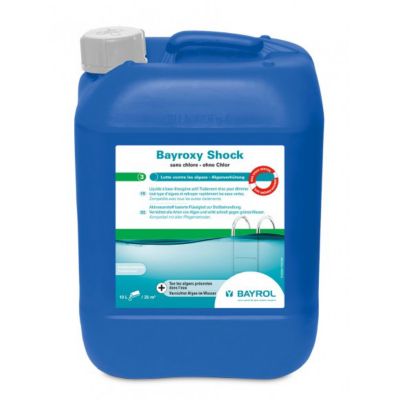 Oxygène actif Bayrol Bayroxy Shock - rattrapage eau verte - 10L - 10 kg