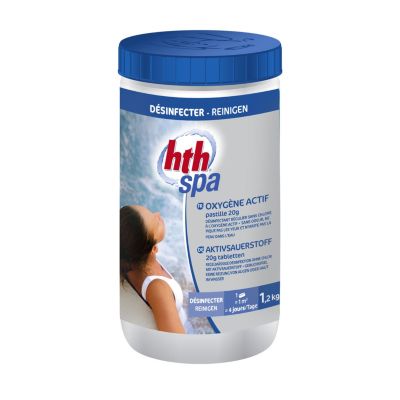 Oxygène actif hth Spa désinfection sans chlore pastilles 20 g. - 1,2 kg - 1,2 kg