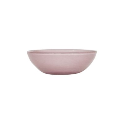 OYOY Bol rose en verre 15xH5cm