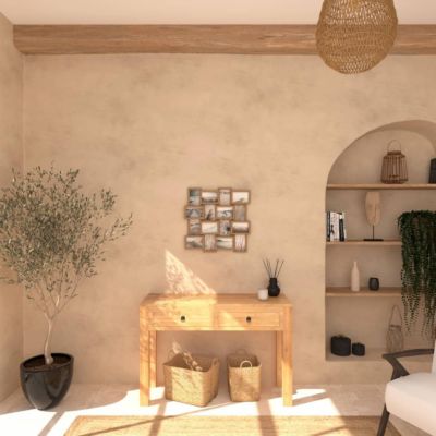 Pêle-mêle "Mia" en bois 16 photos - Atmosphera Créateur d'intérieur