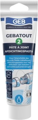 Pâte à joint Gebatout 2 en tube de 125ml - GEB - 103981