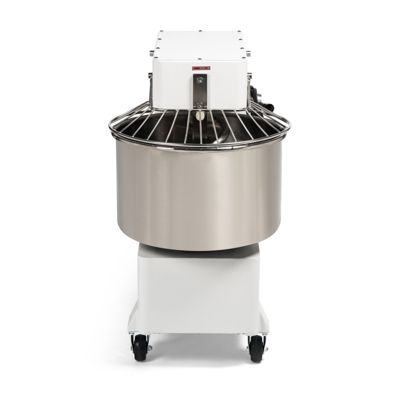 pétrin 20 avec cuve amovible et tête relevable - 2 vitesses -  Batteur - Argent - Dynasteel