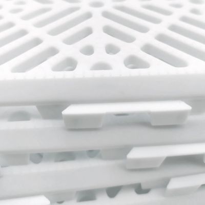 Pack 1.000 dalles auto-ventilées 30x30x1,5cm (88m² - Blanc). Hôtellerie, chambres froides, garde-manger, bar, zones humides