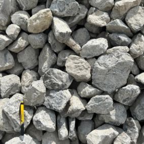 Pack +/- 1,5T - 20M² (2 X 750 Kg) Ballast ou Pierre à Gabion Gris 80/150 mm - Livraison STANDARD