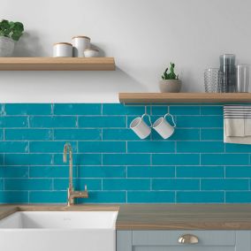 PACK 10 M2. Carrelage Mural Premium Aston Ocean 7,5x30cm