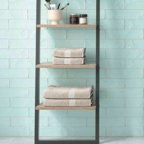 PACK 10 M2. Carrelage Mural Premium Emotion Aqua 7,5x30cm