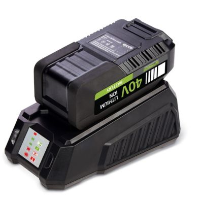 Pack 2 Batteries 40V 2.5 Ah + Chargeur 40V Indicateur de charge Compatibles Outils jardin 40V WARRIOR