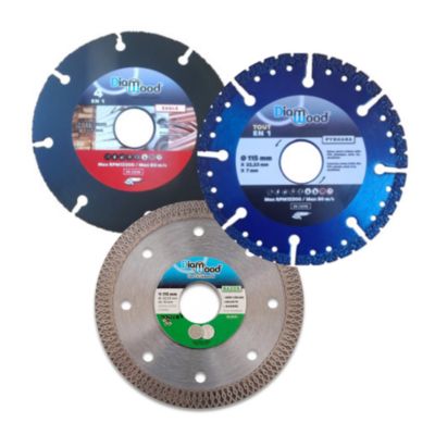 Pack 3 Disques 115 mm RAZOR, PYRHANA et EAGLE - Coupe Multi-Matériaux ...